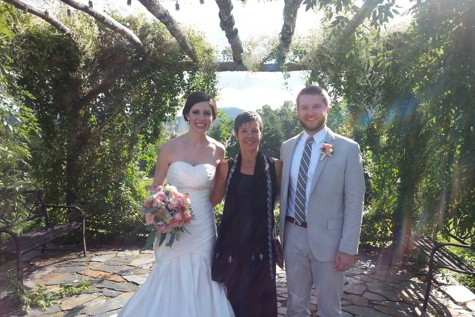 Rev. Kathy Jennings, Asheville Wedding Minister