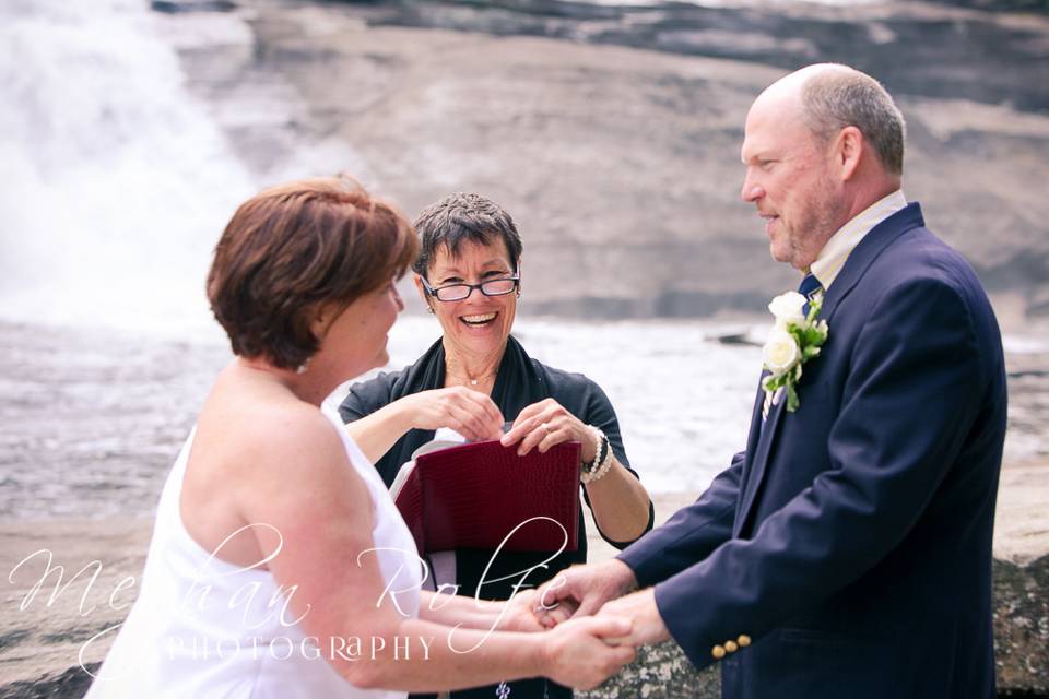 Rev. Kathy Jennings, Asheville Wedding Minister