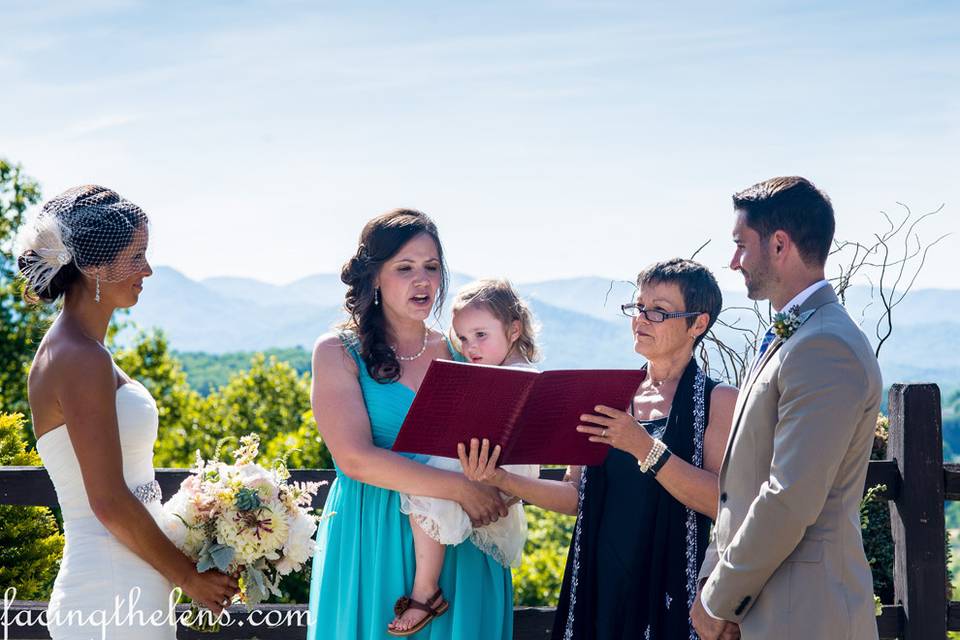 Rev. Kathy Jennings, Asheville Wedding Minister