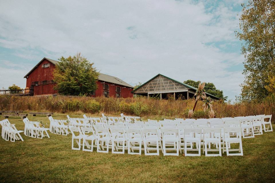 Ready for the ceremony