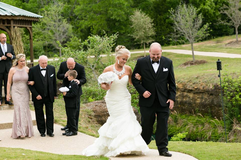Wedding group at Springs