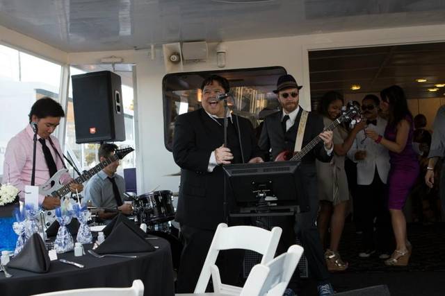 Live band performance