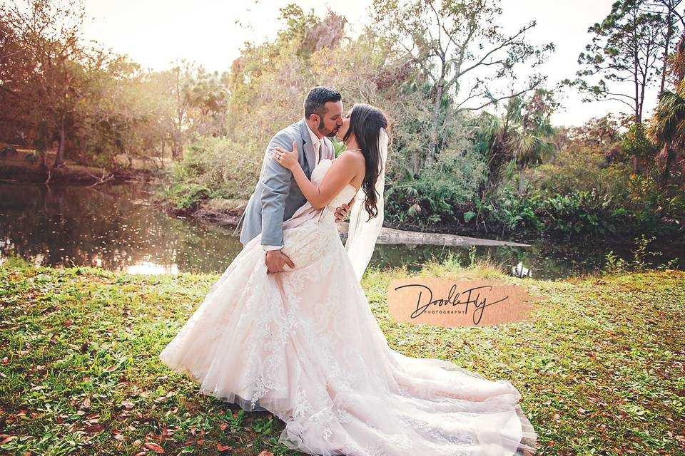 Stunning Couple Portrait captured by Doodle Fly Photography at Southern Waters, North Fort Myers Florida