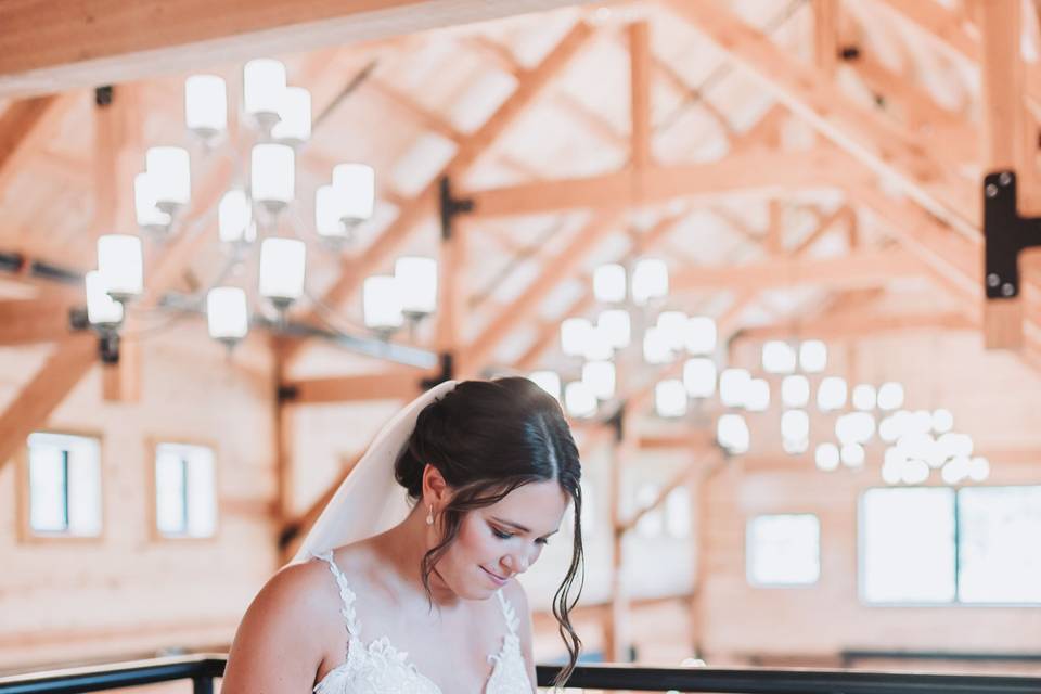 Bride's balcony