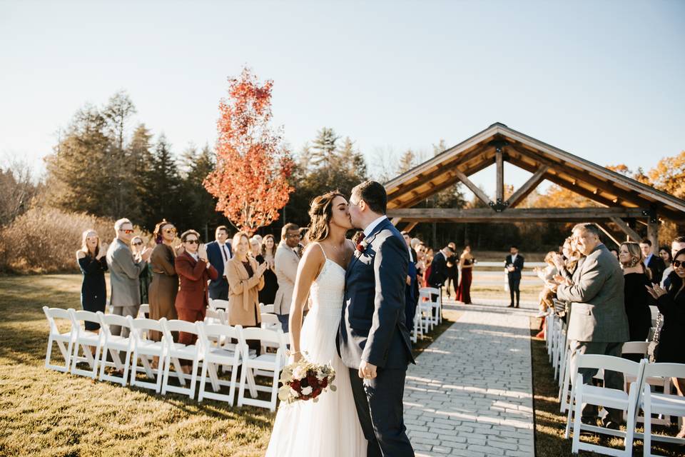 Beautiful fall wedding