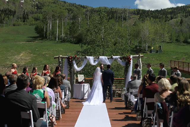 Sunset deck ceremony