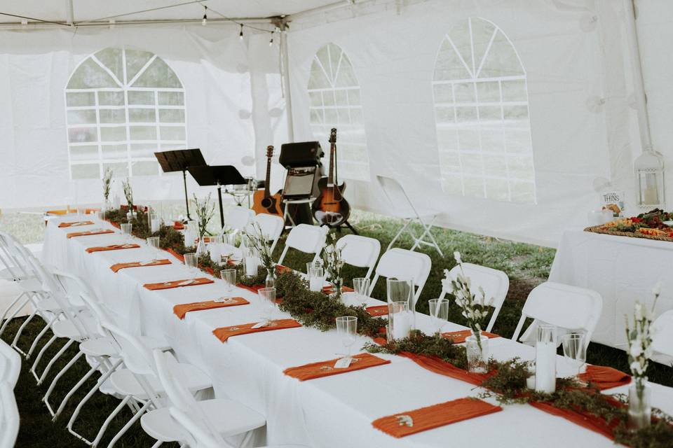 Tented Reception