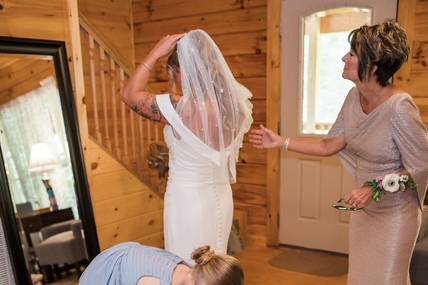 Getting Ready in a Cabin