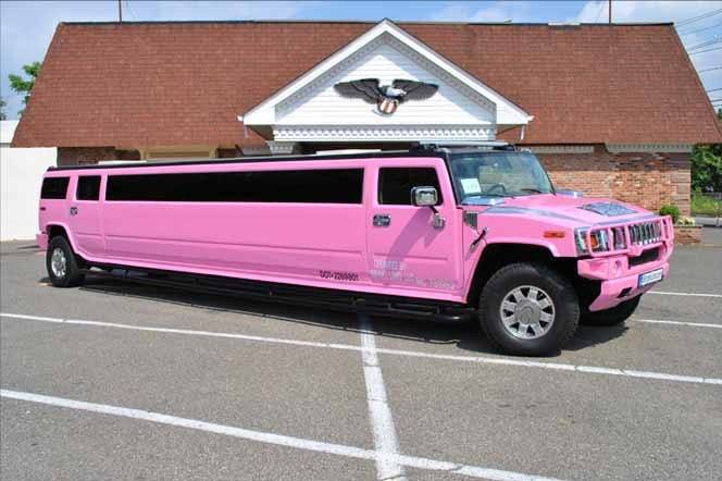 Pink hummer limo