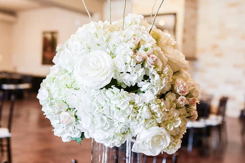 White florals