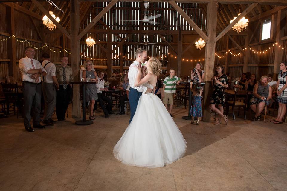 The first dance