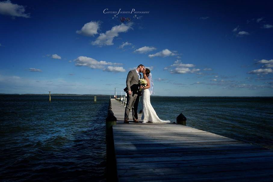 Waterfront wedding