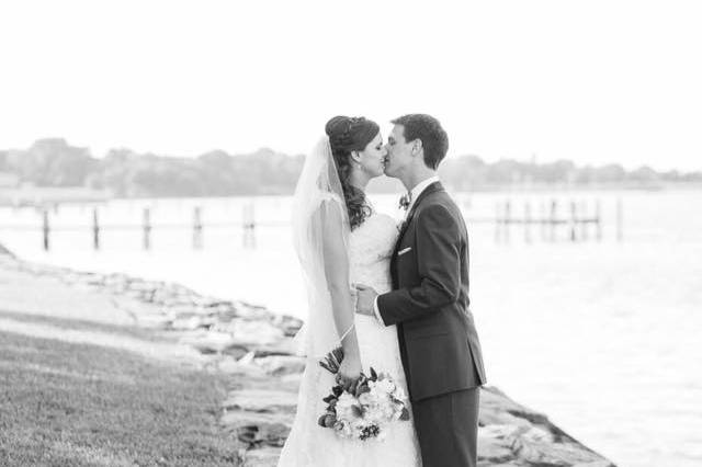 Waterfront wedding