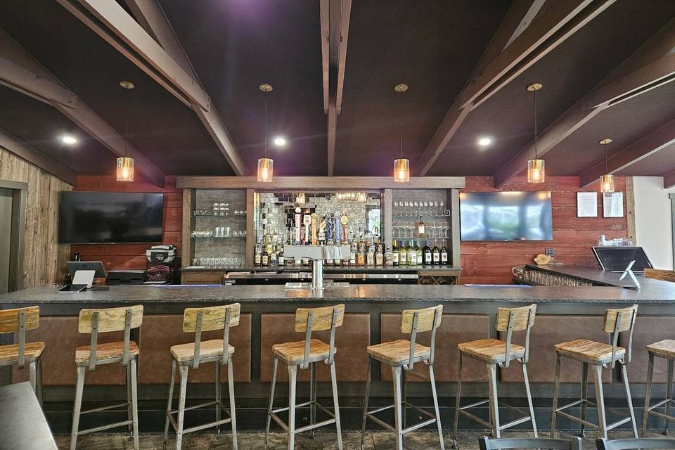 Seats at the bar