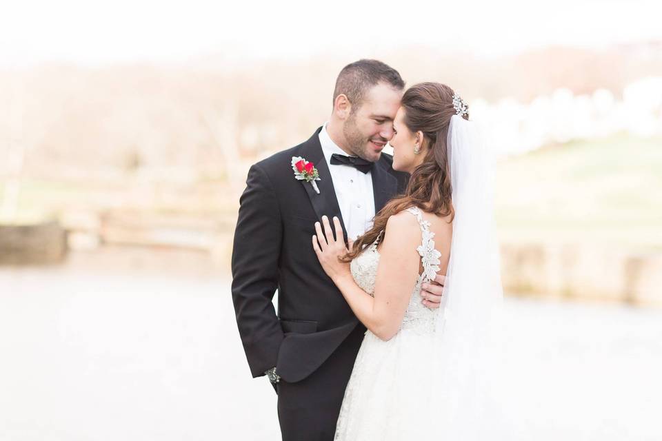 Groom and bride