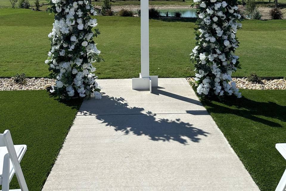 Ceremony decor