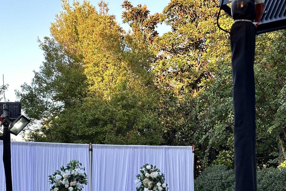 Ceremony decor