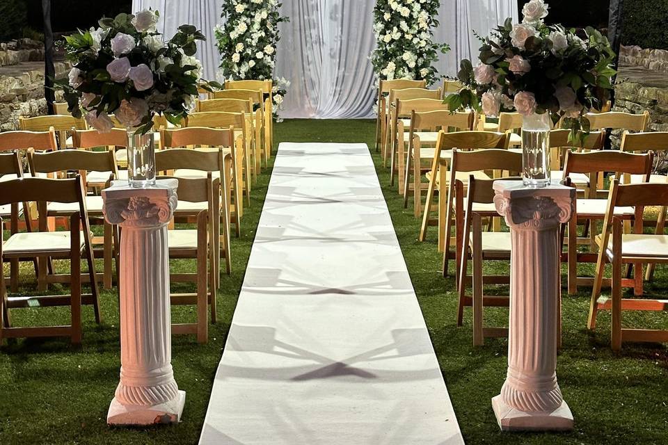 Ceremony decor