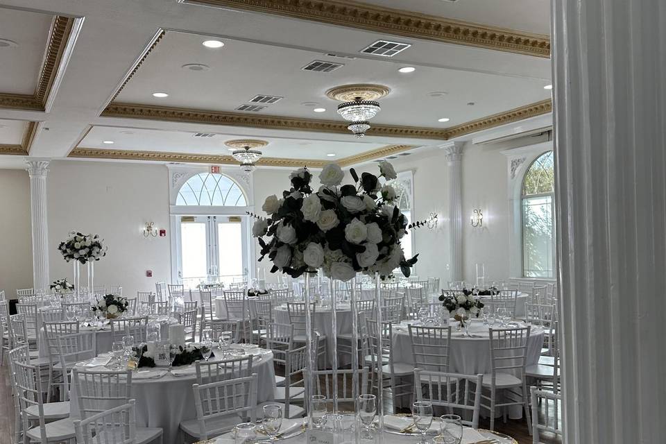 Reception decor
