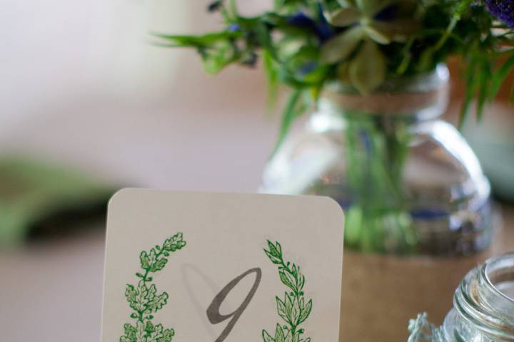 Table Numbers Custom