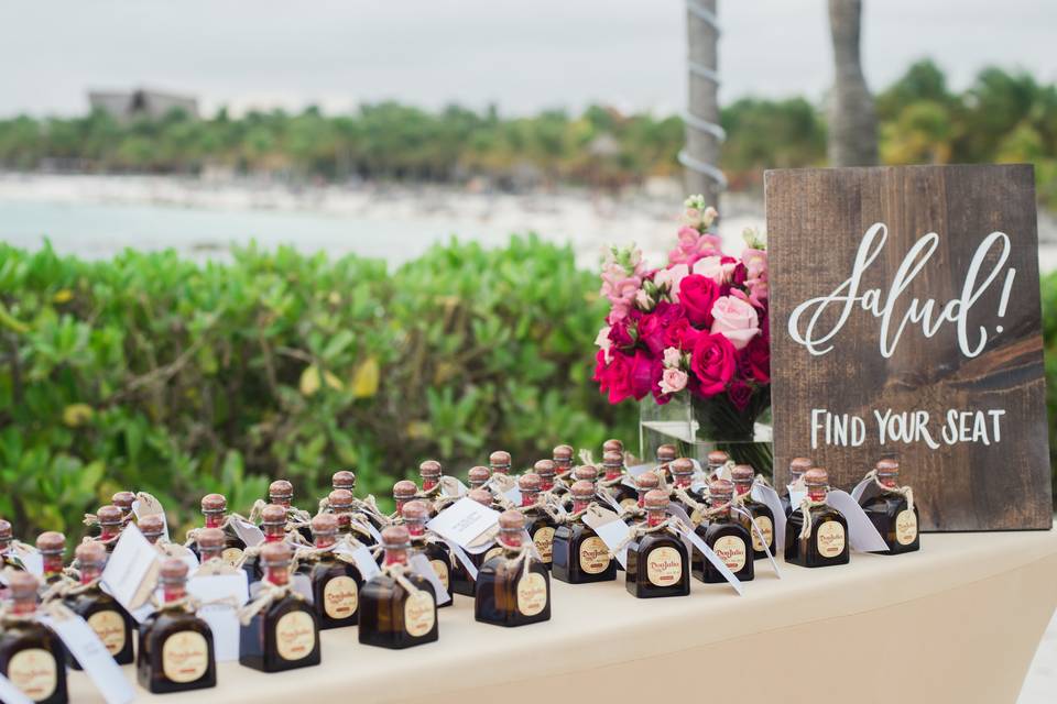 Destination wedding details