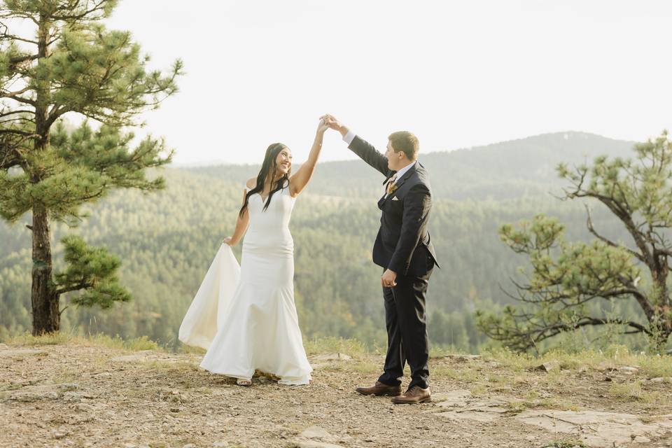 Small elopement in Black Hills