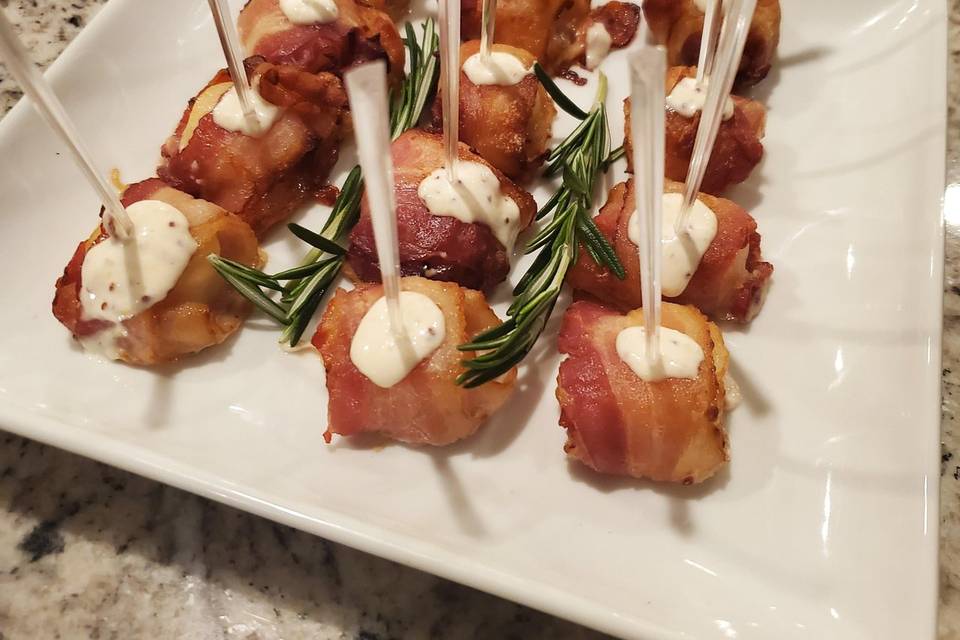 Bacon Wrapped Scallops