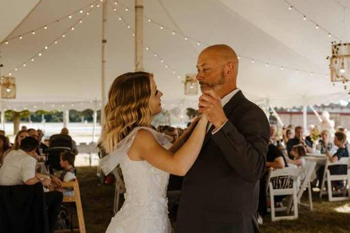 A Dads Dance with his Daughter