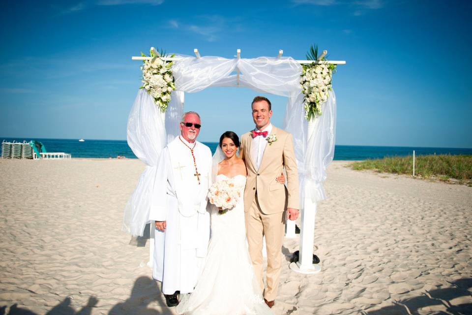 Beach wedding