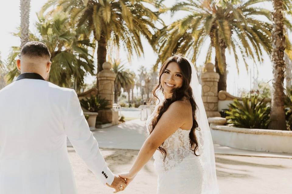 Bride hair & makeup