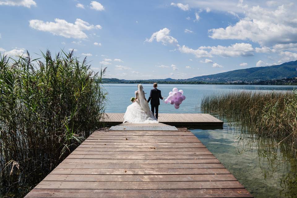 Wedding at Pusiano lake