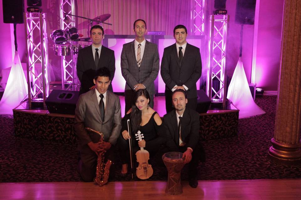 Dashing Events' full band and DJ