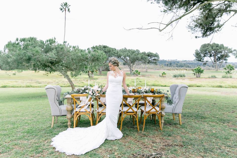 Bride's portrait