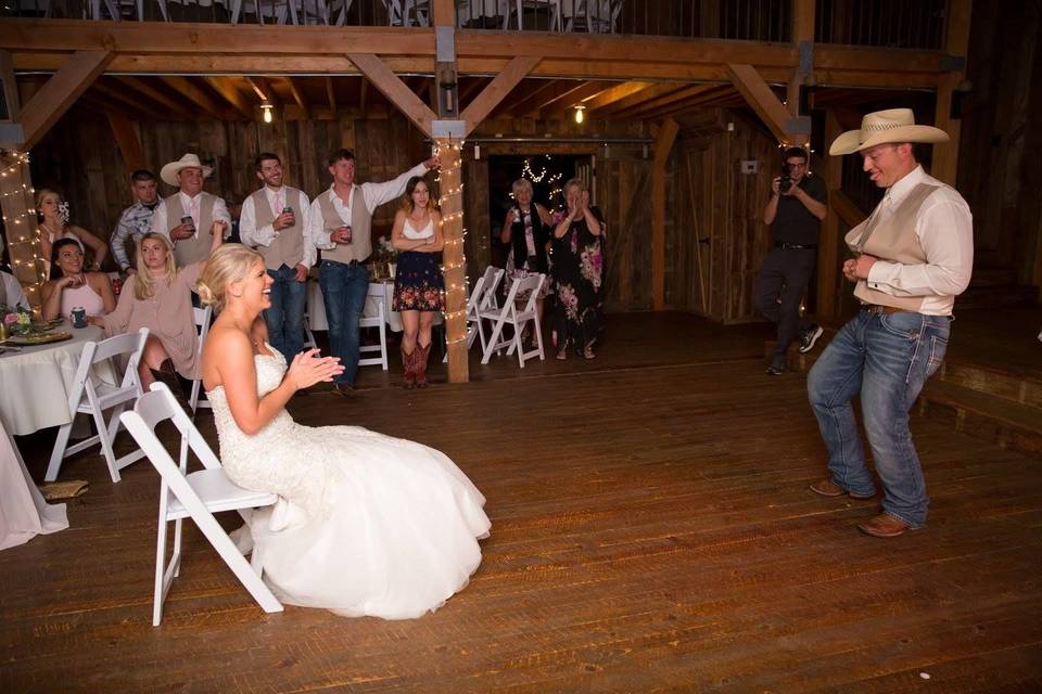 Garter Toss