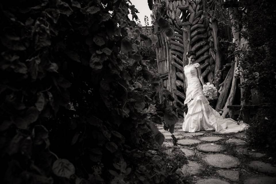 Bridal portrait