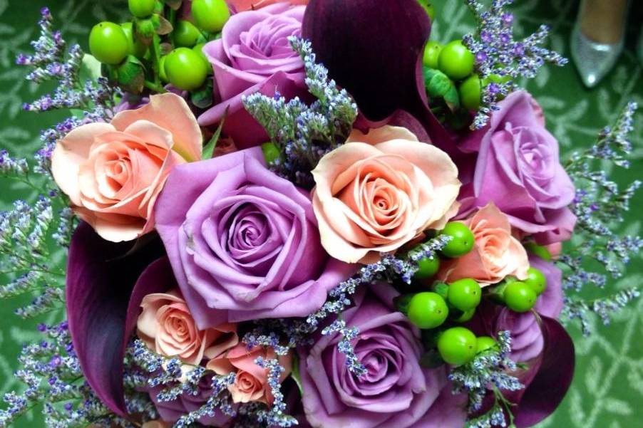 Purple bouquet