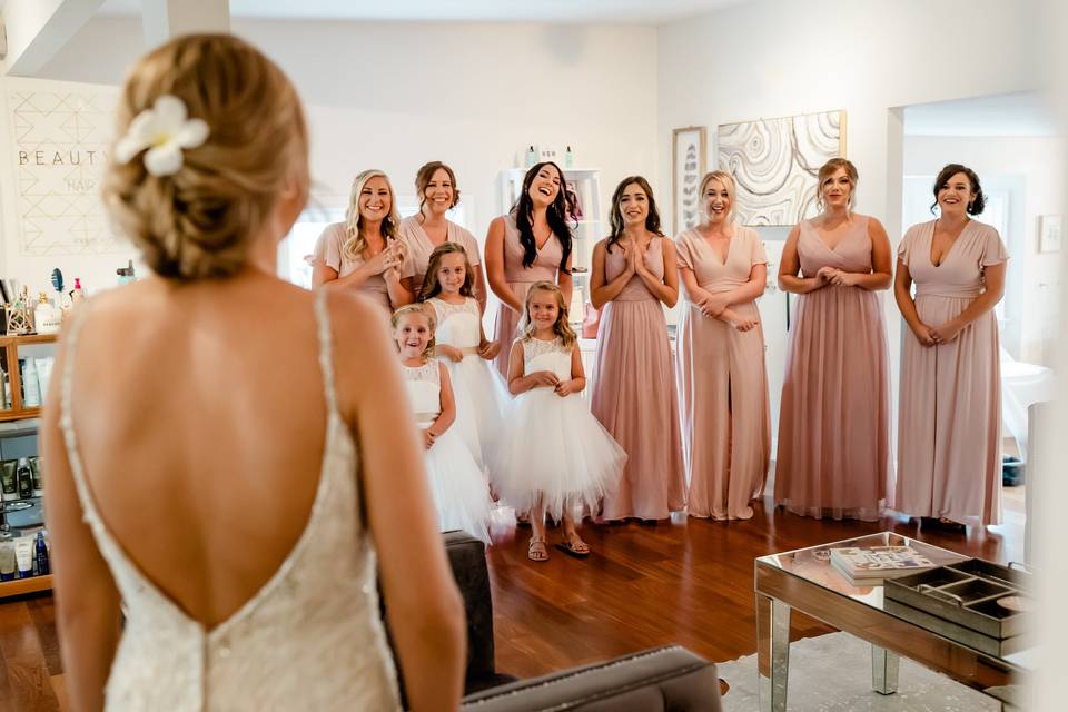 Bridesmaid First Look