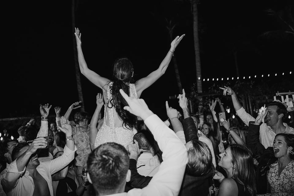 Joy on the dance floor