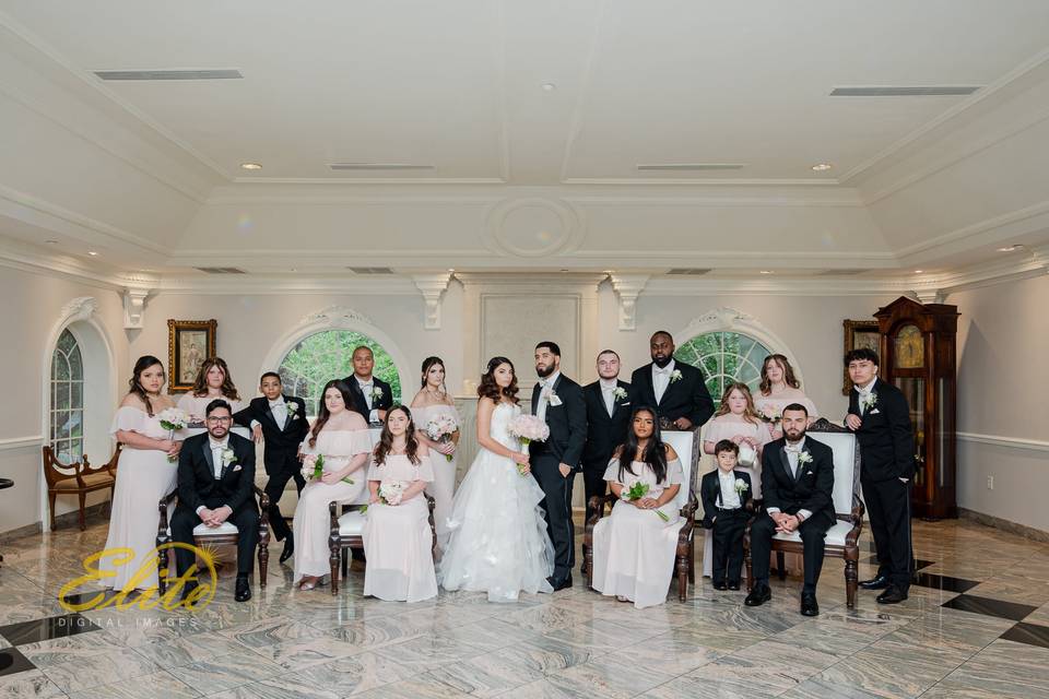 Large Bridal Party