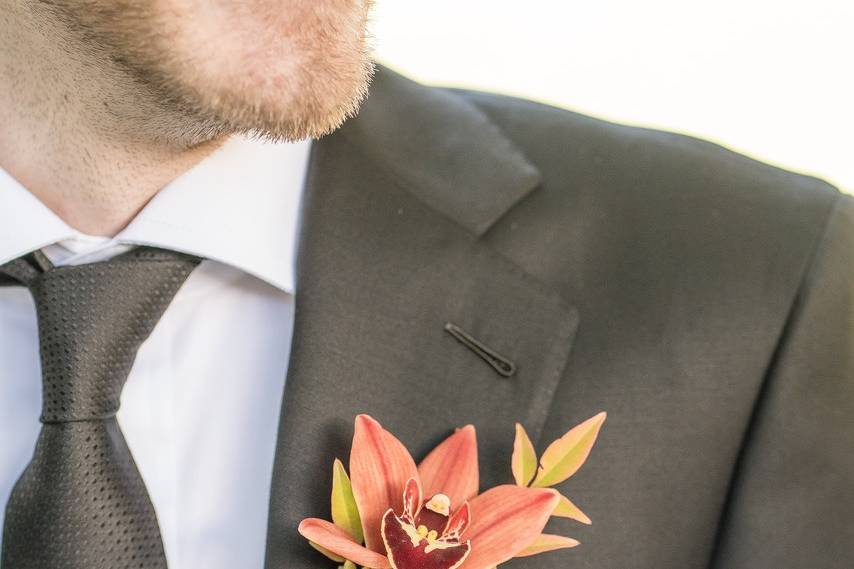 Orchid boutonnières