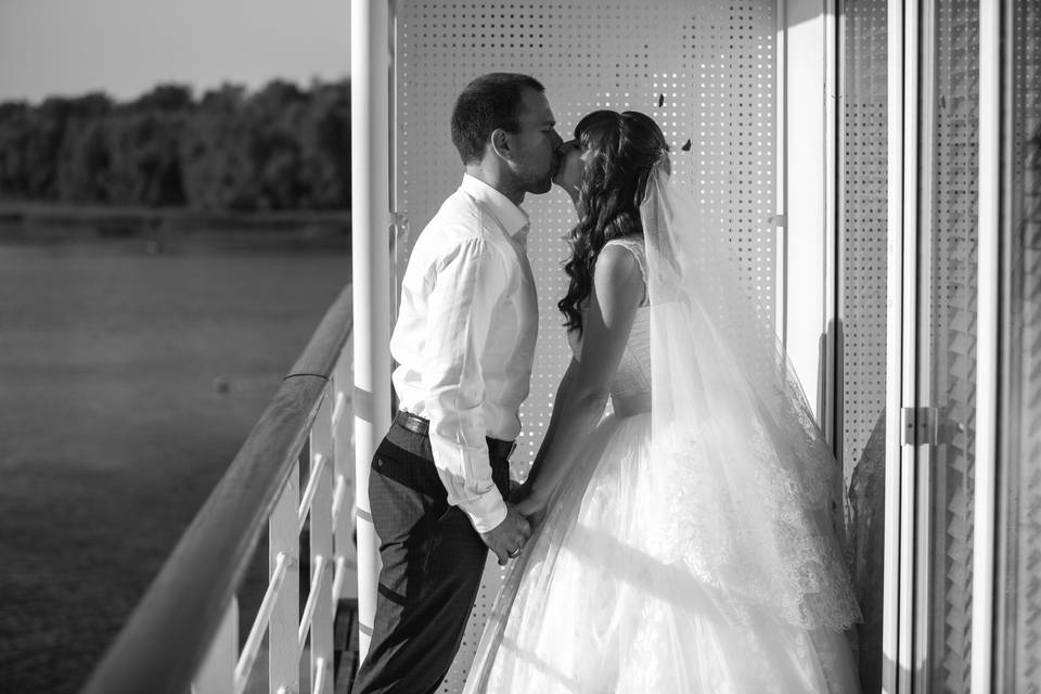 Cruise ship wedding