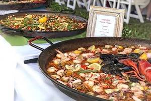 Paella display