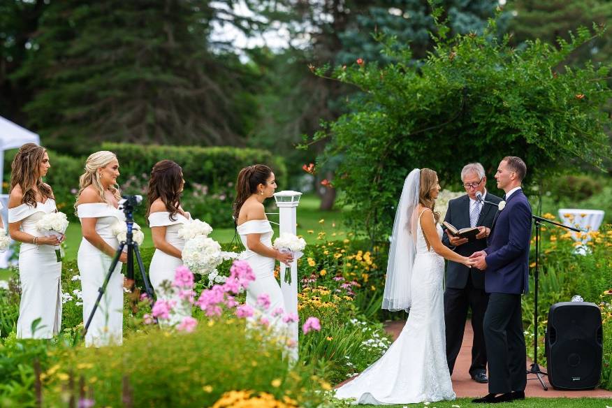 Bridal Party during Ceremony