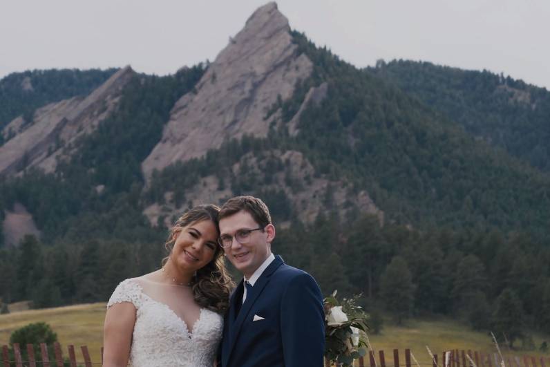 Boulder with Epic Backdrop