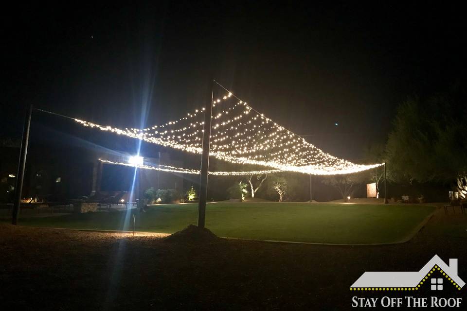 Wedding Ceremony Lights Phoenix AZ