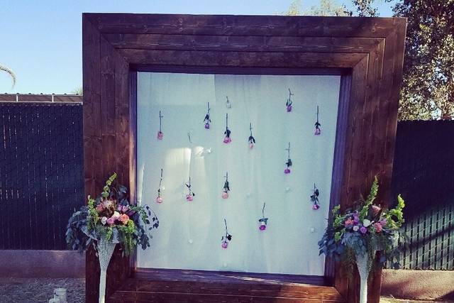 The wedding reception