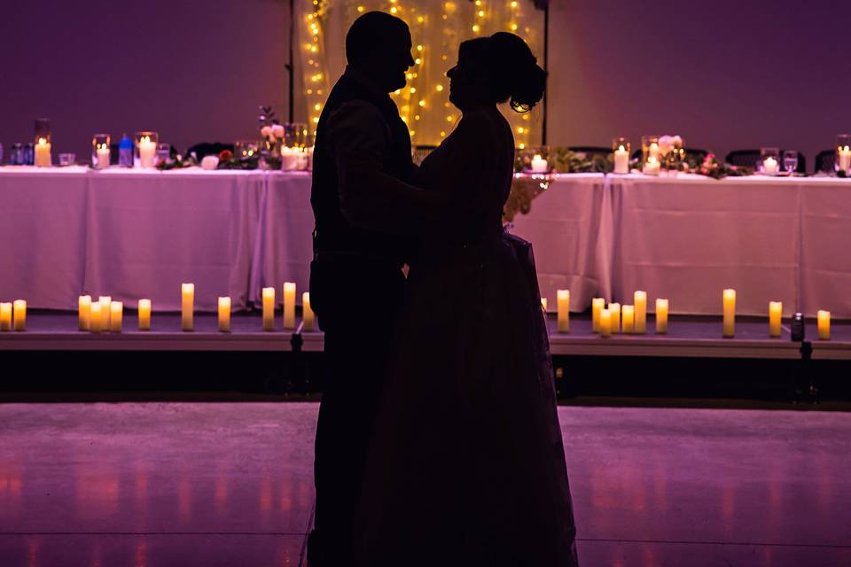 Last dance silhouette