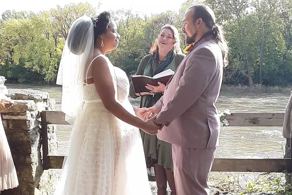 Lovely Bride &Digging the Suit