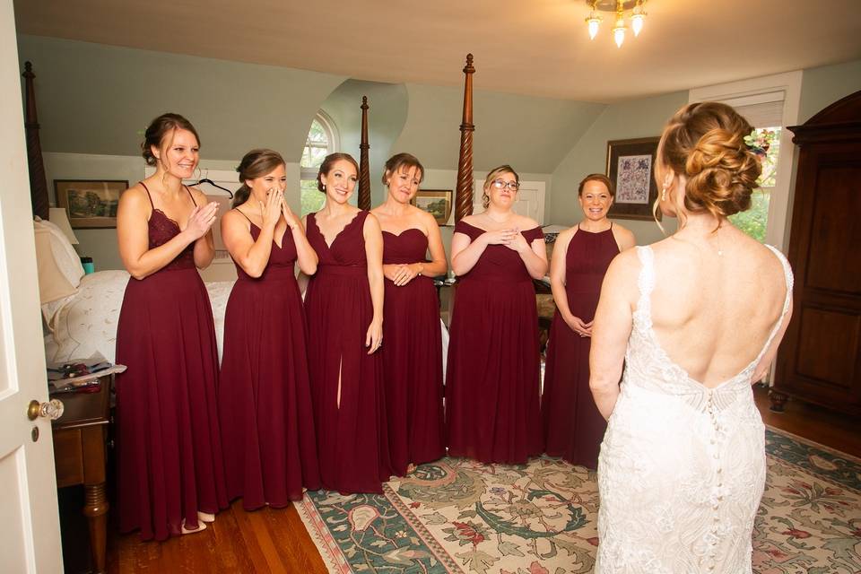 Bridal Party First Look