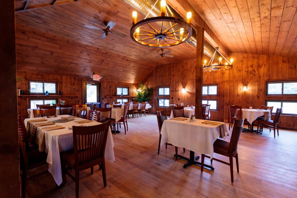 Carriage house dining room